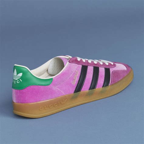 pink gucci gazelles|adidas x gucci gazelle.